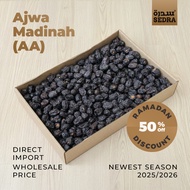 SEDRA Kurma Ajwa Madinah [Borong 5KG] - (AA/AAA/VIP) Premium Fresh Dates - Ramadan 2026