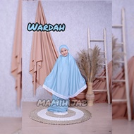 MUKENA ANAK PEREMPUAN TANGGUNG RENDA TALI JERSEY ADEM 7 S/D 12 TAHUN MUKENA TANGGUNG 7 8 9 10 11 12