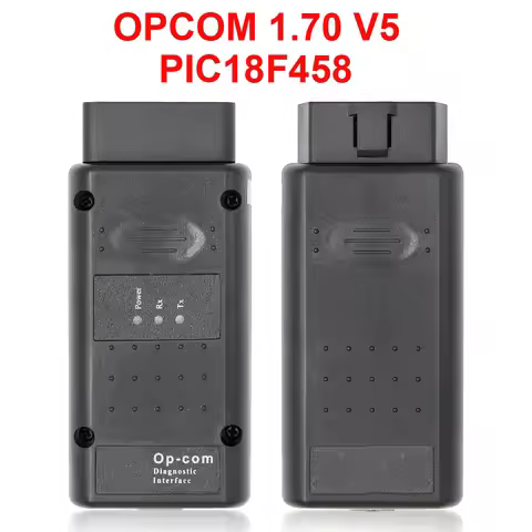 OPCOM V1.70 V1.95 V1.99 Diagnostic Tool for Opel, PIC18F458 FTDI Chip OBD2 Scanner Flash Firmware Up