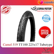 TAYAR TIUB MOTOSIKAL MURAH CAMEL CM-519 TT100 ON SALE SPECIAL DISKAUN PROMO TAYAR MOTOSIKAL