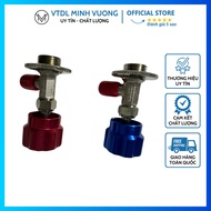 VTDL-Good Green Gas Opener Valve for Gas R600, Red for Gas R134