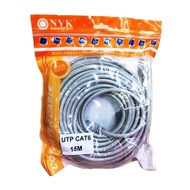 NYK UTP Cat 6 LAN Cable 15 Meters Long CAT6 LAN Cable