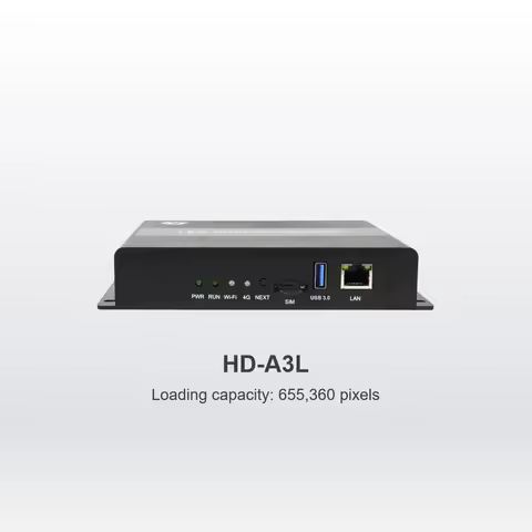 Huidu HD-A3L Asynchronization Full Color LED Video Control Box Wireless RGB Sender Replace HD-A3