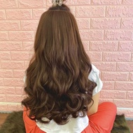 U-clip wig with wavy u-shaped clip_ku08