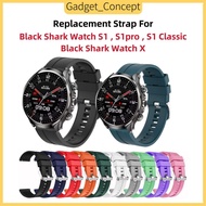 Strap For Black Shark Watch S1 , Watch S1pro Black Shark Watch S1 Classic Black Shark Watch X Silico