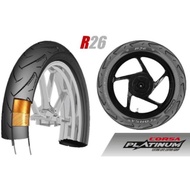 🌟🌟BIG SALES🌟🌟 [100% ORIGINAL] Tyre Corsa Platinum R26 Tayar Tubeless Tyre 80/80-17(41S)