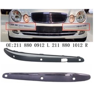 แถบโครเมียมกันชนหน้าสำหรับ Mercedes Benz E Class W211 2002-2008
