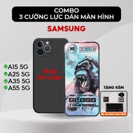 Kingkong Samsung galaxy A15 5G, A25 5G, A35 5G, A55 5G Tempered Glass | Ss Screen Protector