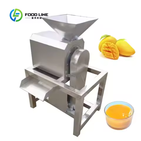 Customized size Apple mango juicer passion fruit jam pulping machine for sale