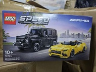 清屋大平賣 - LEGO SPEED CHAMPIONS x AMG Mercedes Benz 76924 AMG G63 & AMG SL63  (大G 與 Benz 跑)