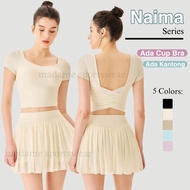 MSW – Naima Padel Series – Sports Bra and Skort Tennis Outfit for Women