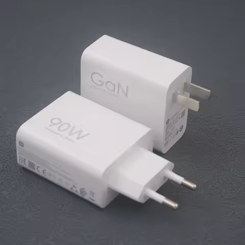 Original Xiaomi 90W US EU GaN Charger Turbo Fast Charging Adapter For Mi 15 14 Pro UItra POCO X7 Red