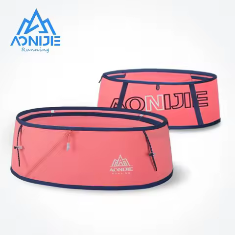 AONIJIE W8101 Hydration Running Belt Waist Pack Travel Money Bag Trail Marathon Gym Workout Fitness 