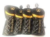 A full set of HONMA BERES golf wooden club set iron wood chicken leg protective cover hippopotamus leather club cap set