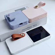 Silky PU Leather Wrist Strap Phone Case for Motorola Razr 60 Ultra Mooto Razr60 5G Shockproof Cover