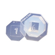 Dice D6 Silicone Mold 15mm