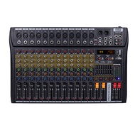 Mixer Audio Profesional  CT120S-PRO 12 saluran DSP99 bawaan equalizer 2-lapisan EQ 7-band yang dapat disesuaikan Bluetooth/USB/PC/MP3 Peralatan Audio Profesional