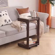 Coffee Table Movable Sofa Side Small Coffee Table Household Living Room High-End Side Table Multifun
