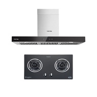 LUCKY FLAME เตาฝัง+เครื่องดูดควัน  LGS932+RG971T