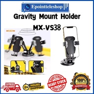 [Ready Stock] Moxom MX-VS38 Gravity Car Mount Holder 360 Rotating Car Windshield Dashboard Phone Holder