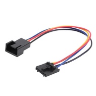 [YY] เหมาะสำหรับ Dell /DELL สายแปลงพัดลม  5 เข็มหมุน 4 สายคอมพิวเตอร์ CPU พัดลม FAN สายต่อใหม่