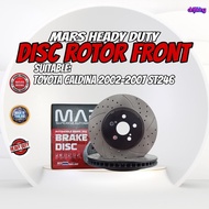 MARS DISC ROTOR FRONT & REAR FOR TOYOTA CALDINA 2002-2007 ST246