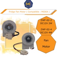 (1pc) ( Compatible : MIDEA ) Fridge Fan Motor