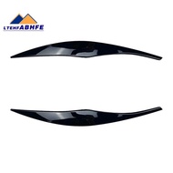 Car Headlights Eyebrows Eyelids Cover Eyelash Head Light Stickers for  3 Series E90 E91 320I 330I 05