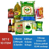 BAKUL MAKANAN /SET BARANG KERING/BARANG DAPUR MURAH/HAMPER FOOD BOX/GIFT/GROCERIES/SET BARANG DAPUR/