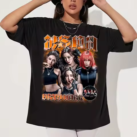 Retro Aespa Dirty Work T-shirt 2026 Aespa Live Tour SYNK Aexis Line Shirt, Aespa Whiplash Shirt, Aes