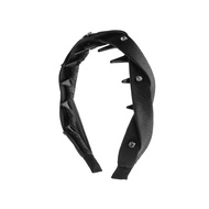Hot Sale FFX FFX [Satin Star Diamond] Tooth Comb Headband Female Black High-End Headband with Tooth 