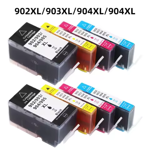 902XL 903XL 904XL 905XL Ink Cartridge Compatible For HP 6954 6960 6961 6962 6963 6964 6965 6966 6968