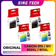 [ORIGINAL] Canon PG-810 810 / CL-811 811/ PG-810XL 810XL / CL-811XL 811XL Black Color Ink Cartridge