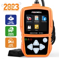 Foxwell NT201 OBD2เครื่องสแกนเนอร์ตรวจสอบเครื่องยนต์อ่านClearรหัสสำหรับFord Chevrolet Hyundai BMWปิด