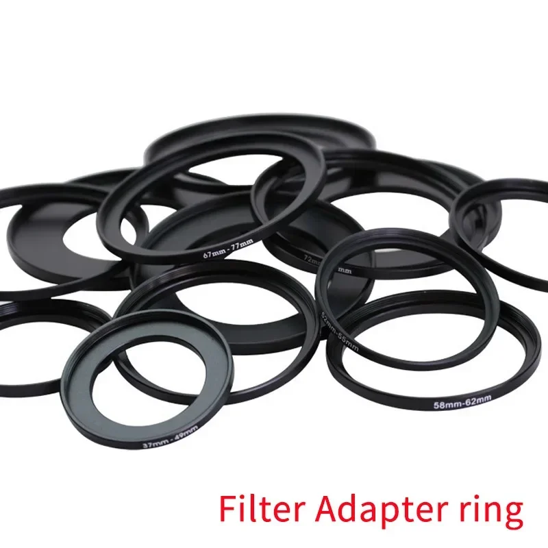 【Hot New Release】 Step Up Ring Filter Camera Lens Adapter 52-67mm 52-82mm 55-58mm 55-62mm 55-82mm 58