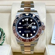 2018年 Rolex GMT MASTER II 126711CHNR 玫瑰金沙士