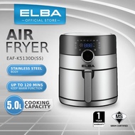 Elba Air Fryer Touch Control Panel with LED Display (5L/1400W) EAF-K5130D(SS)