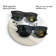 Kacamata Hitam Lens Kaca Sunglasses 50/52/54 MM