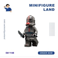 Lego Minifigure - sw1148 - Clone Commando Sergeant Hunter, Experimental Unit Clone Force 99 (ACC+)