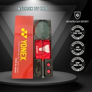 Vợt Cầu Lông Yonex Astrox 77 Pro Full Hộp - Căng Dây Trợ Lực Quấn Cán Túi (Sẵn 11kg - Max 13kg)