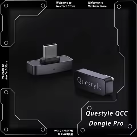 Questyle QCC Dongle Pro LDAC Lossless Bluetooth 5.4 with AptX Transmitter Dongle Pro Enjoy LDAC Supp