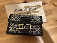 (超少用)Lv dauphine 限量版1854 mini woc