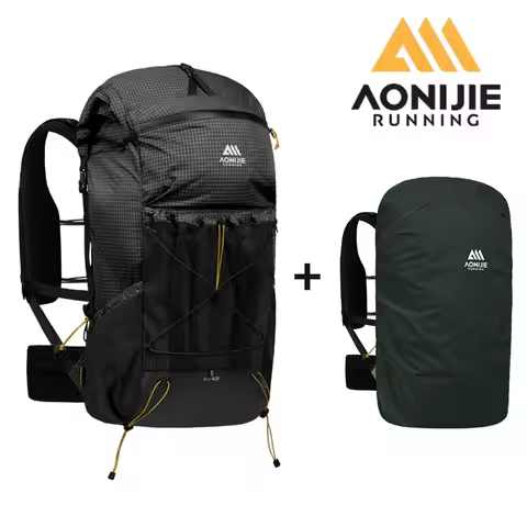 AONIJIE FH2542 42L Hiking Backpack Camping Backpack with Rain Cover Lightweight Travel Bag Backpacki