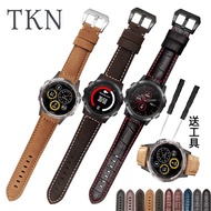 Garmin Garmin fenix5X plus Calfskin Watch Strap Flying Time-resistant 5/5S/3HR Genuine Leather Strap