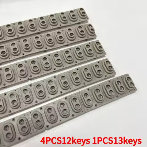 (4pcs12keys 1pcs13keys) Rubber Strip For Roland EP9 JV JX JW50 XP-50 VA7 A37 AX7 PC160 PC180 PC200 G