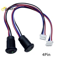 [BBNZDD] TYPE-C 4P High Current Charging Soet With Wire Light USB TYPE-C Female Type C Waterproof Fe