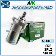Fast Delivery⚡POWER 🔥 Copper Coil YAMAHA SRL110 SRLZ SRE SRL105 (Short Shaft) Starter Motor Brand AA