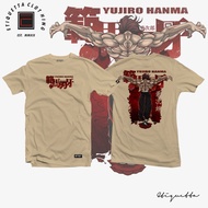 Anime Shirt - ETQTCo. - Baki - Yujiro Hanma เสื้อยืดคอตตอนฤดูร้อน S-5XL