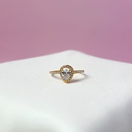 CINCIN TUNANG TEARDROP EMAS 916 BAJET