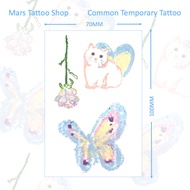 【Mars Tattoo】Common Tattoo, Colored Tattoo, Long Lasting,Temporary Tattoo Sticker, Fake Tattoo, Cute